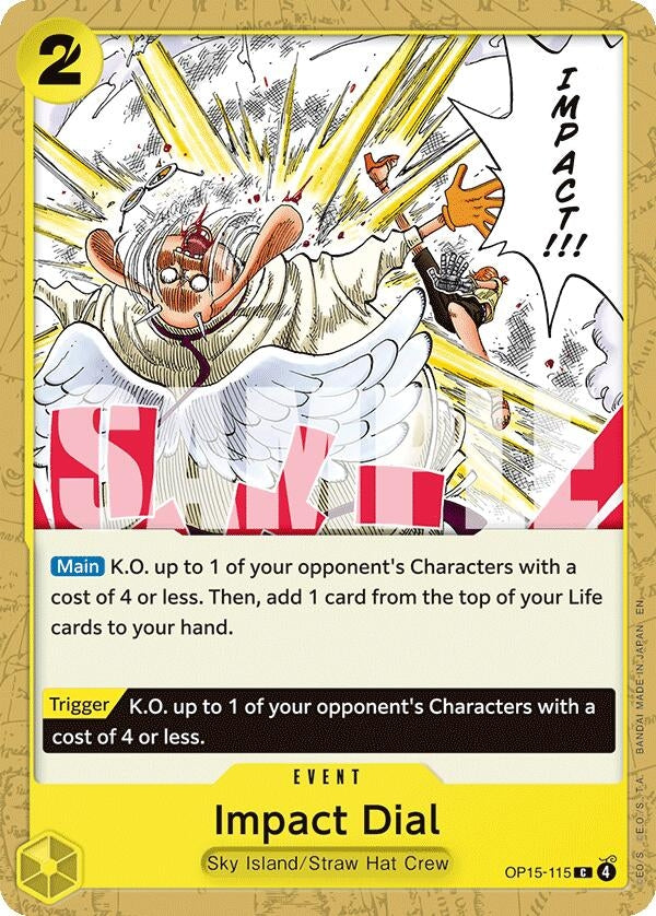 Image for Impact Dial (OP15-115) - One Piece Card Game