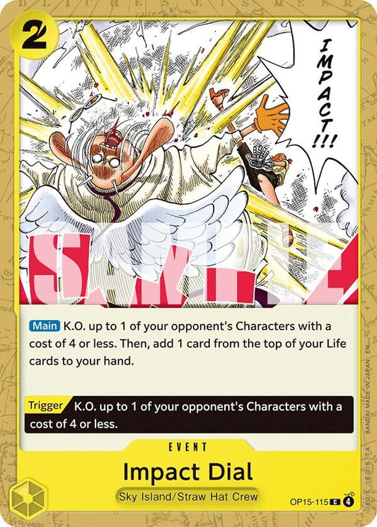 Image for Impact Dial (OP15-115) - One Piece Card Game