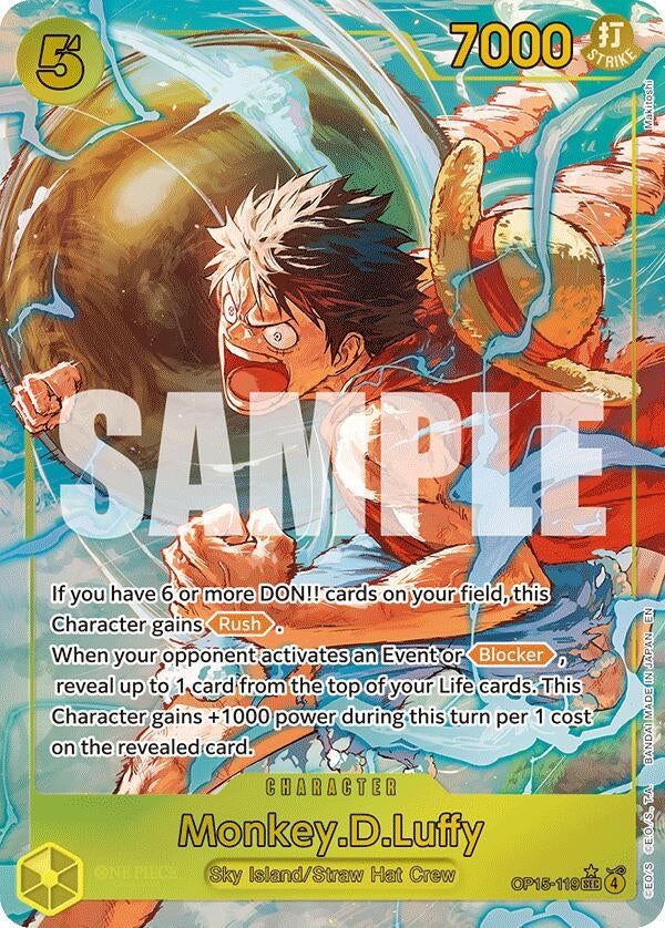 Image for Monkey.D.Luffy (OP15-119) (Alternate Art) (OP15-119) - One Piece Card Game
