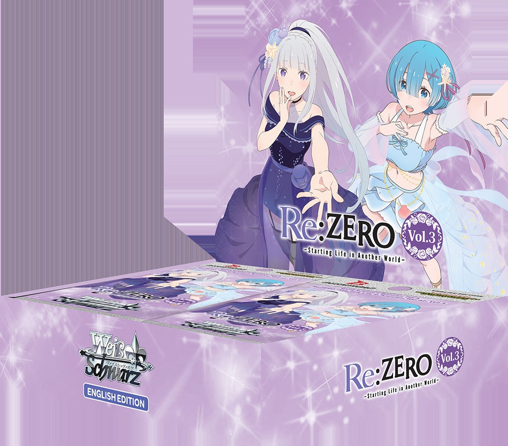 Image for Re:ZERO -Starting Life in Another World- Vol. 3 Booster Box - Weiss Schwarz