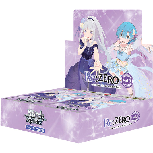 Image for Re:ZERO -Starting Life in Another World- Vol. 3 Booster Box - Weiss Schwarz