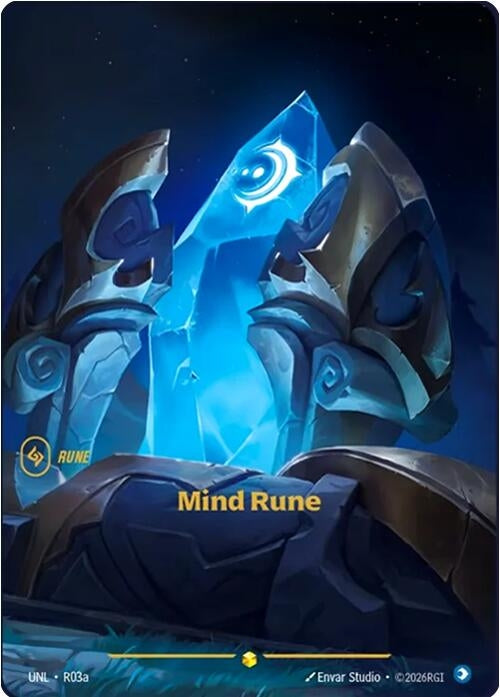 Image for Mind Rune (R03a) (R03a) - Riftbound: League of Legends Trading Card Game