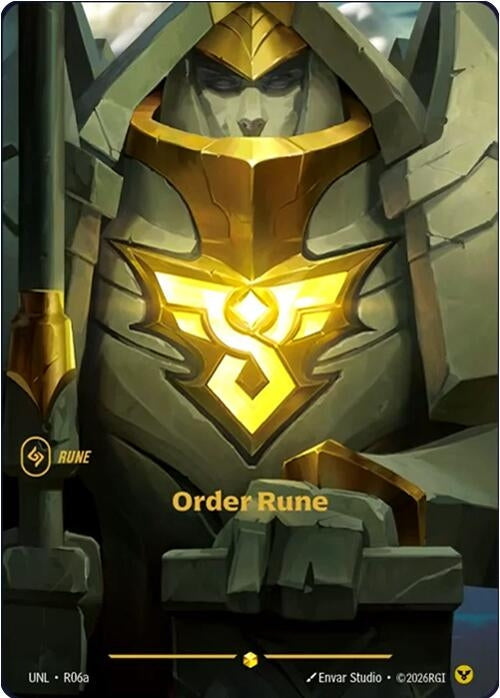 Image for Order Rune (R06a) (R06a) - Riftbound: League of Legends Trading Card Game