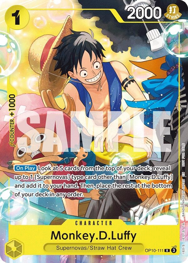Image for Monkey.D.Luffy (Welcome Pack 2026 Vol.1) (OP10-111) - One Piece Card Game