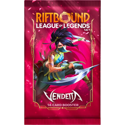 Image for Vendetta - Booster Pack - Riftbound: League of Legends Trading Card Game