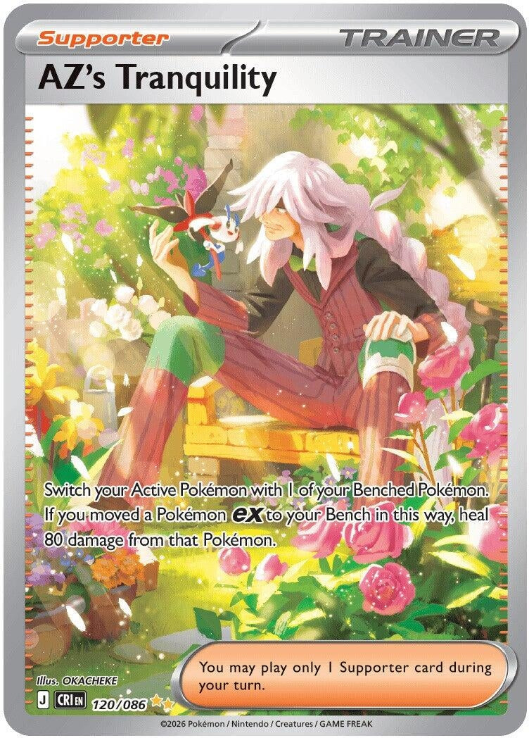 Image for AZ's Tranquility (120/086) - Pokemon