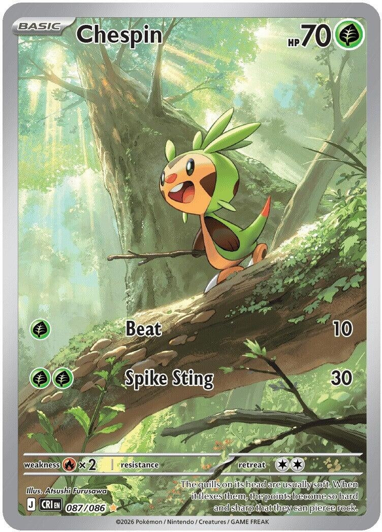 Image for Chespin (087/086) - Pokemon