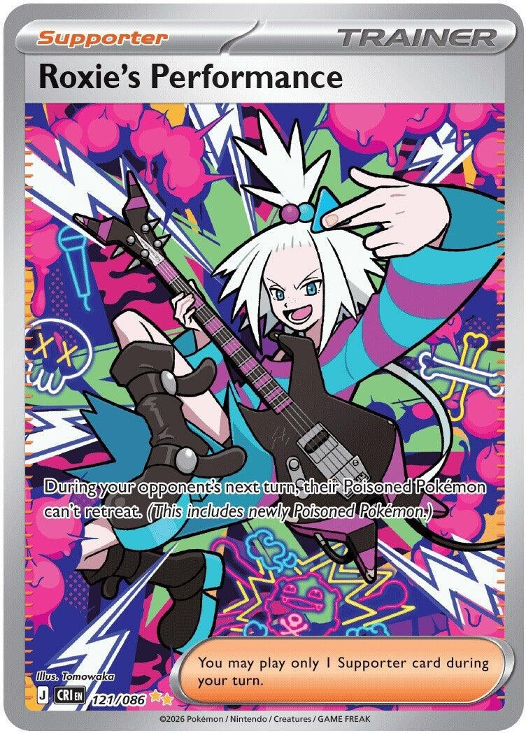 Image for Roxie's Performance (121/086) - Pokemon