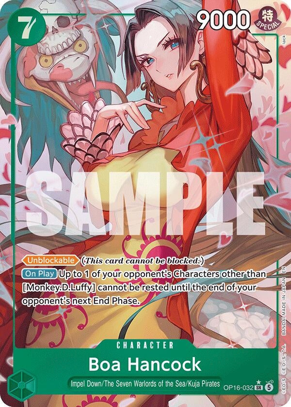 Boa Hancock (Alternate Art) (OP16-032)