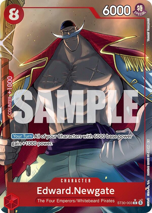 Image for Edward.Newgate (Full Art) (ST30-003) (ST-30) - One Piece Card Game