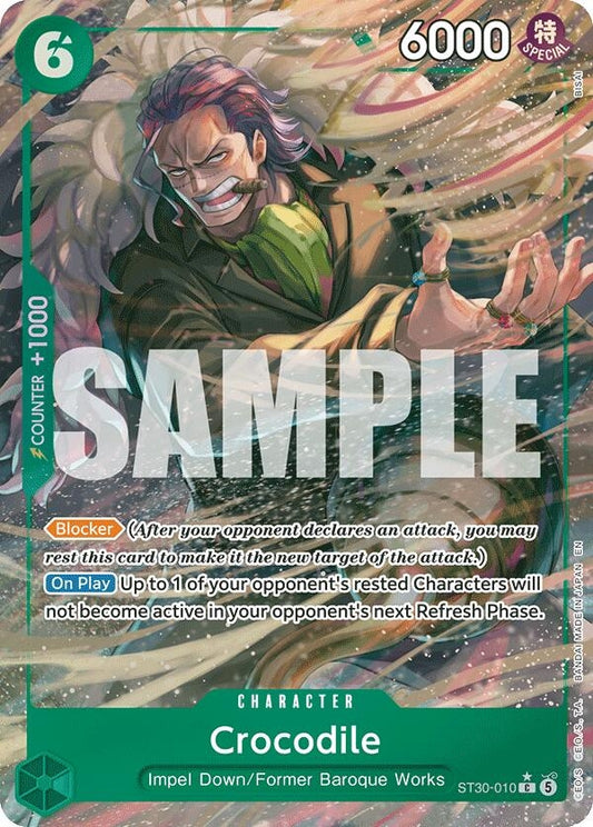 Image for Crocodile (Full Art) (ST30-010) (ST-30) - One Piece Card Game