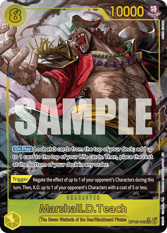 Marshall.D.Teach (119) (Alternate Art) (OP16-119)