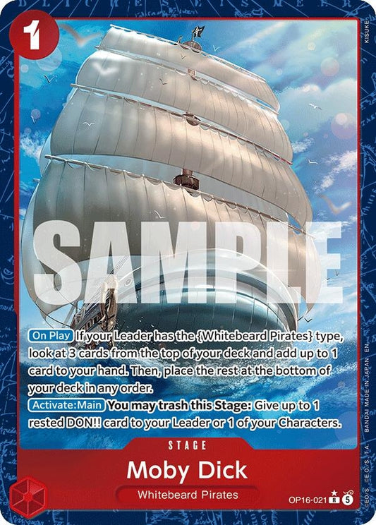 Moby Dick (Alternate Art) (OP16-021)