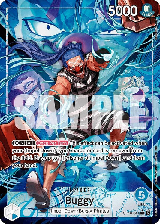 Buggy (041) (Alternate Art) (OP16-041)