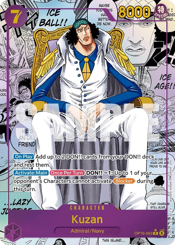 Kuzan (Manga) (OP16-063)