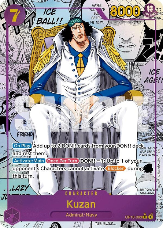 Kuzan (Manga) (OP16-063)