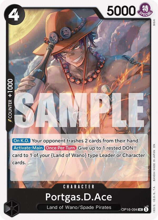 Portgas.D.Ace (094) (OP16-094)