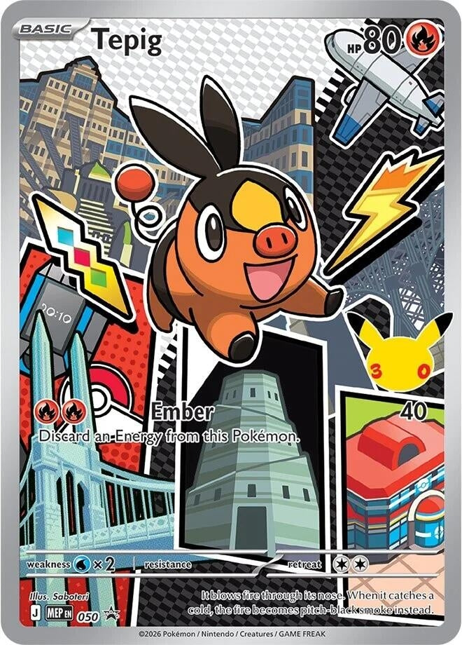 Image for Tepig - 050 (050) - Pokemon