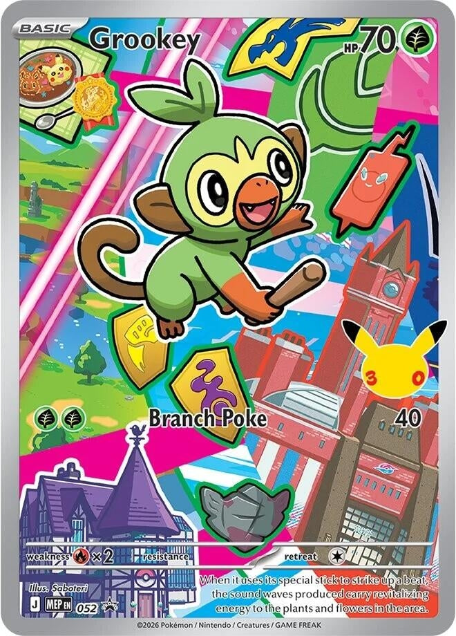 Image for Grookey - 052 (052) - Pokemon