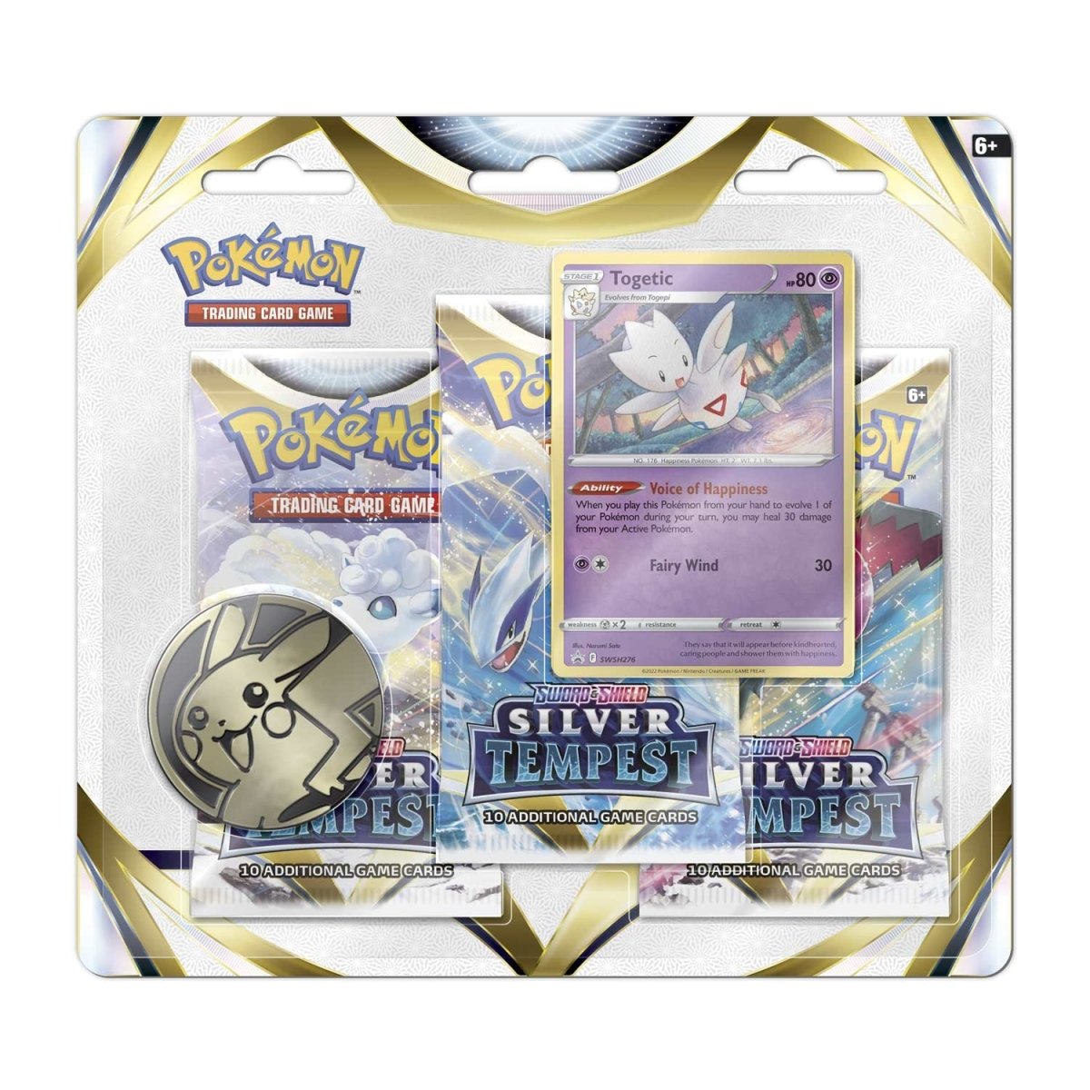 Sword & Shield-Silver Tempest 3 Booster Packs