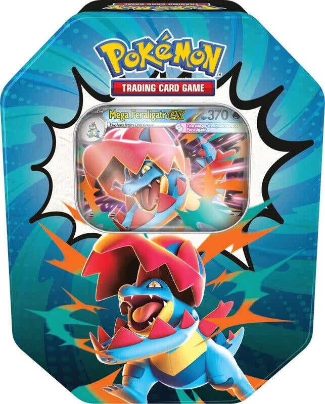 Image for Ascended Heroes Tin [Mega Feraligatr ex] - Pokemon