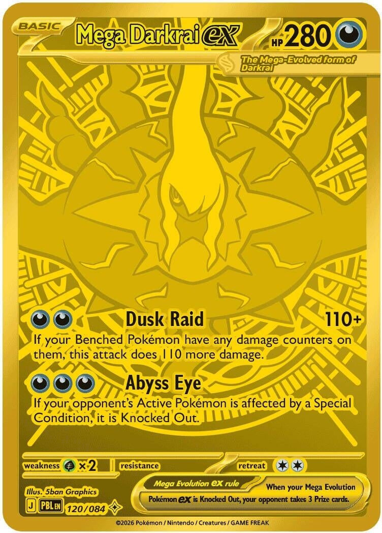 Image for Mega Darkrai ex (120/084) (PBL) - Pokemon