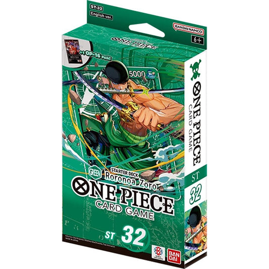 Image for Starter Deck 32: GREEN Roronoa Zoro - One Piece Card Game