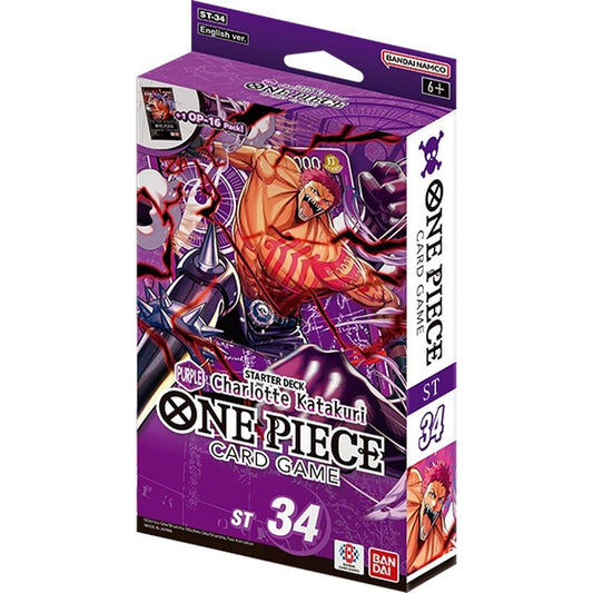 Image for Starter Deck 34: PURPLE Charlotte Katakuri - One Piece Card Game
