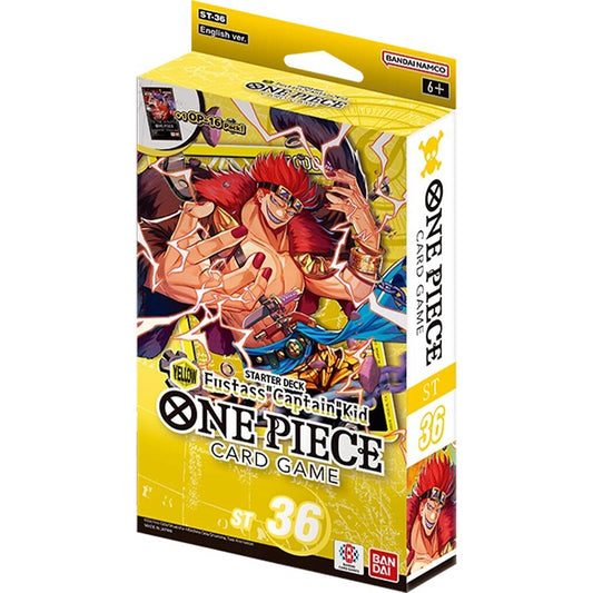 Image for Starter Deck 36: YELLOW Eustass”Captain”Kid - One Piece Card Game