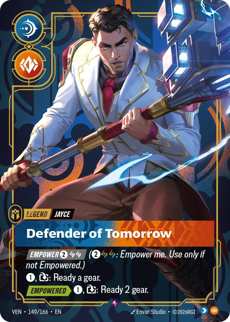 Image for Jayce, Defender of Tomorrow (149/166) (VEN) - Riftbound: League of Legends Trading Card Game