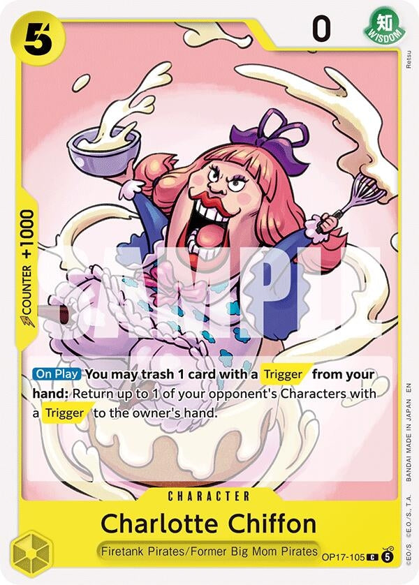Image for Charlotte Chiffon (OP17-105) (OP17) - One Piece Card Game