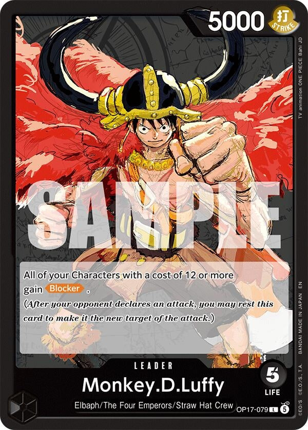 Image for Monkey.D.Luffy (079) (OP17-079) (OP17) - One Piece Card Game