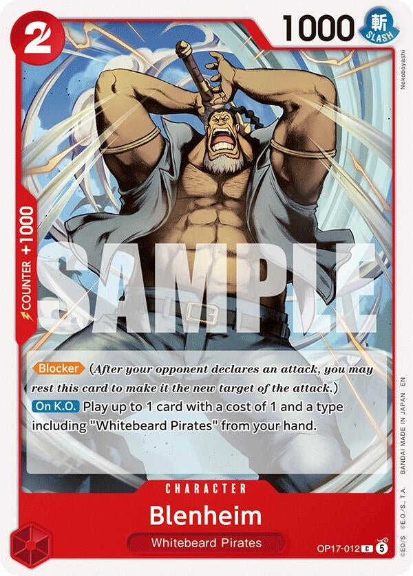 Image for Blenheim (OP17-012) (OP17) - One Piece Card Game