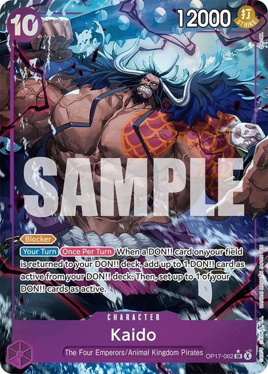 Image for Kaido (062) (Alternate Art) (OP17-062) (OP17) - One Piece Card Game