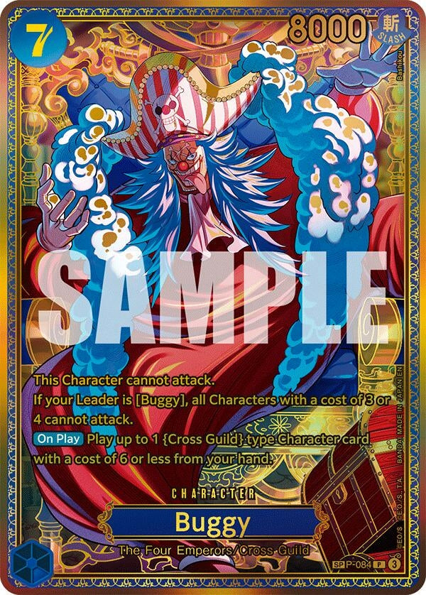 Image for Buggy (P-084) (SP) (P-084) (OP17) - One Piece Card Game