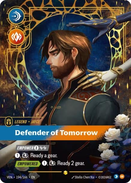 Image for Jayce, Defender of Tomorrow (Overnumbered) (194/166) (VEN) - Riftbound: League of Legends Trading Card Game