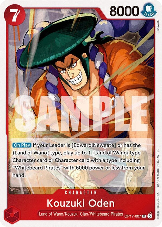 Image for Kouzuki Oden (OP17-007) (OP17) - One Piece Card Game