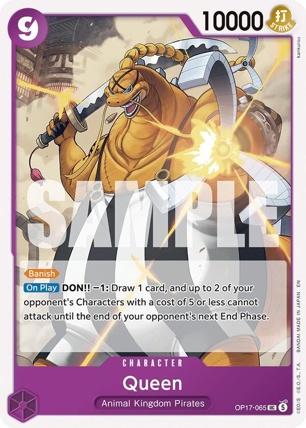 Image for Queen (OP17-065) (OP17) - One Piece Card Game