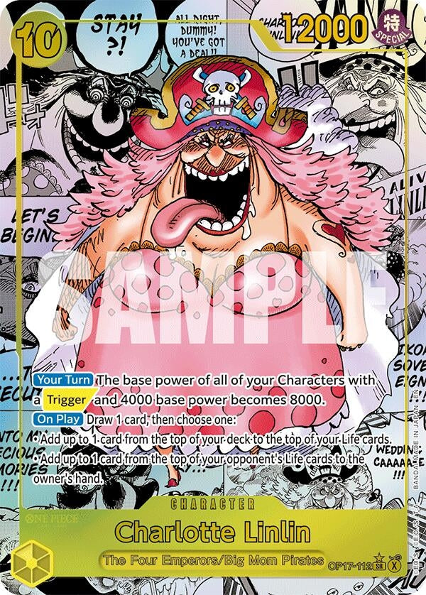 Image for Charlotte Linlin (112) (Manga) (OP17-112) (OP17) - One Piece Card Game