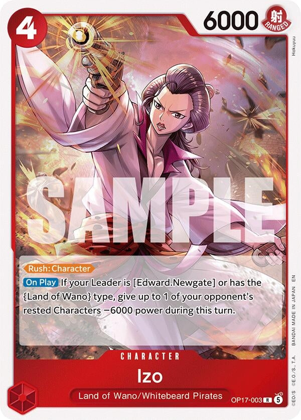 Image for Izo (OP17-003) (OP17) - One Piece Card Game