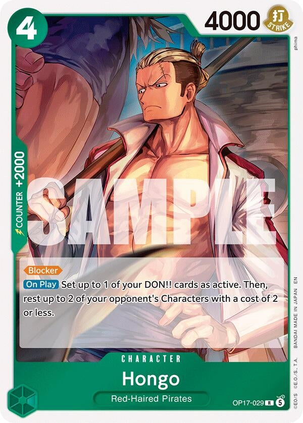 Image for Hongo (OP17-029) (OP17) - One Piece Card Game