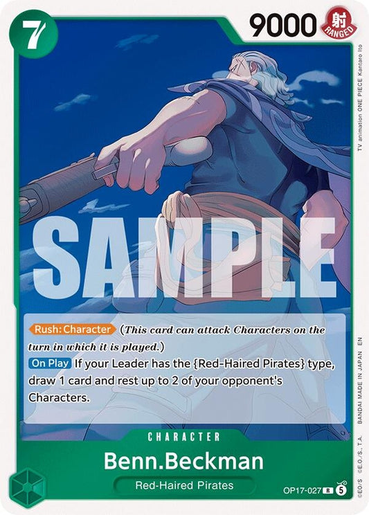 Image for Benn.Beckman (OP17-027) (OP17) - One Piece Card Game