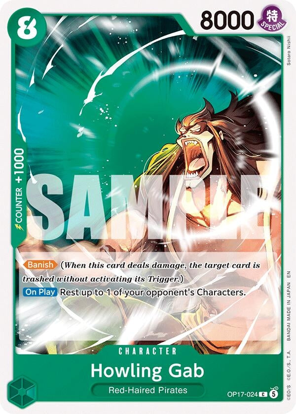 Image for Howling Grab (OP17-024) (OP17) - One Piece Card Game