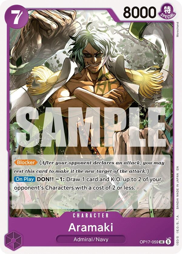 Image for Aramaki (OP17-059) (OP17) - One Piece Card Game