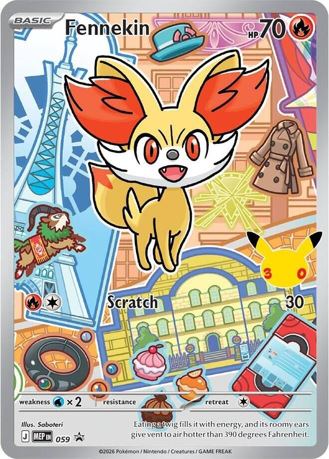 Image for Fennekin -  059 (059) (MEP) - Pokemon