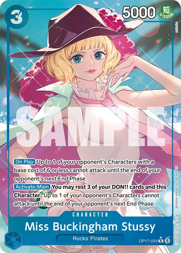 Image for Miss Buckingham Stussy (Alternate Art) (OP17-054) (OP17) - One Piece Card Game