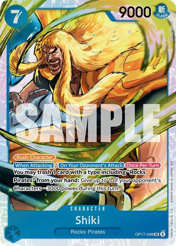 Image for Shiki (048) (OP17-048) (OP17) - One Piece Card Game