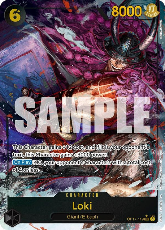 Image for Loki (Alternate Art) (OP17-119) (OP17) - One Piece Card Game