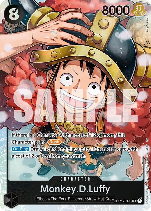 Image for Monkey.D.Luffy (093) (OP17-093) (OP17) - One Piece Card Game