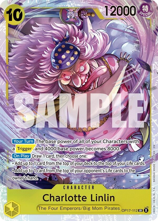 Image for Charlotte Linlin (112) (OP17-112) (OP17) - One Piece Card Game